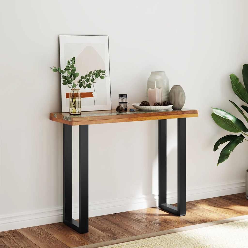 Tavolo Consolle in Teak 100x35x75 cm vidaXL