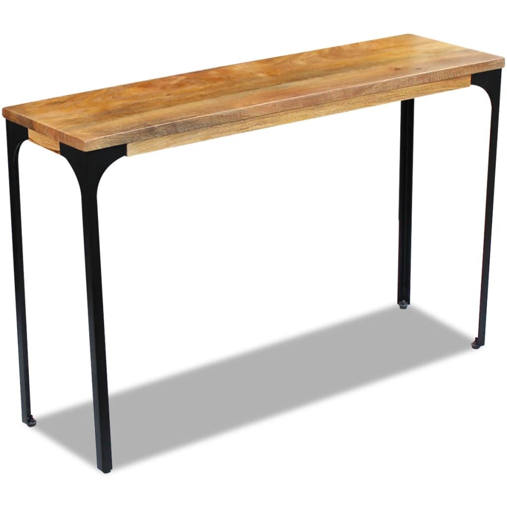 Tavolo Consolle in Legno di Mango 120x35x76 cm vidaXL