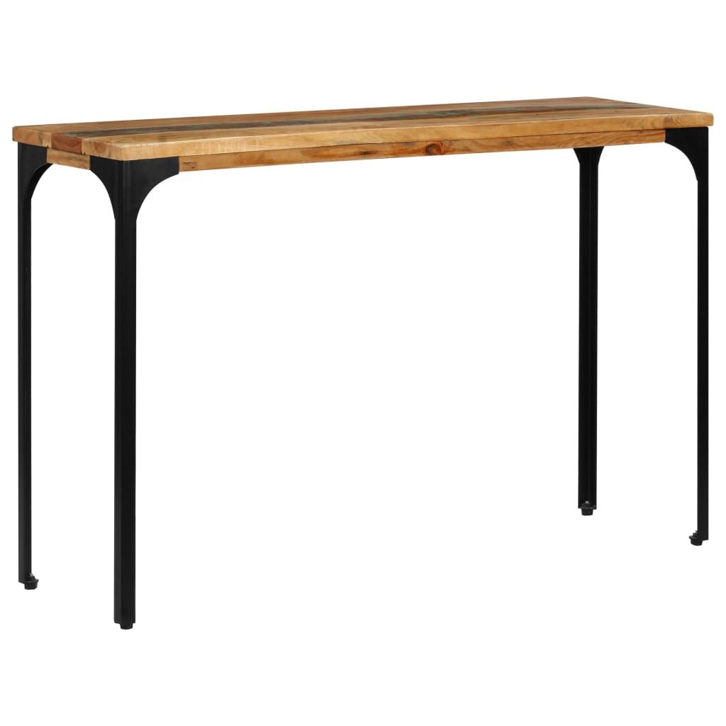 Tavolo Consolle 120x35x76 cm Legno Massello di Recupero vidaXL