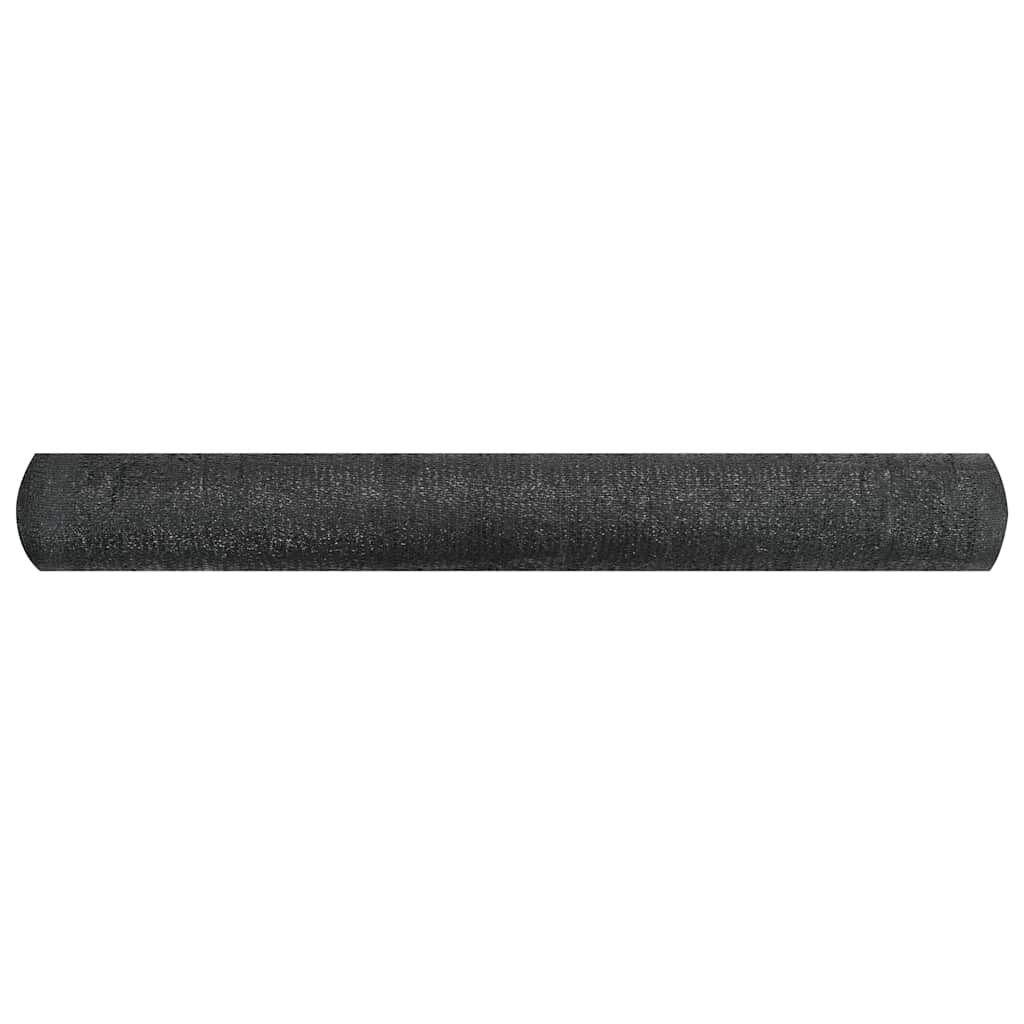 Rete per Privacy Nera 1,2x10 m in HDPE 195 g/m² vidaXL