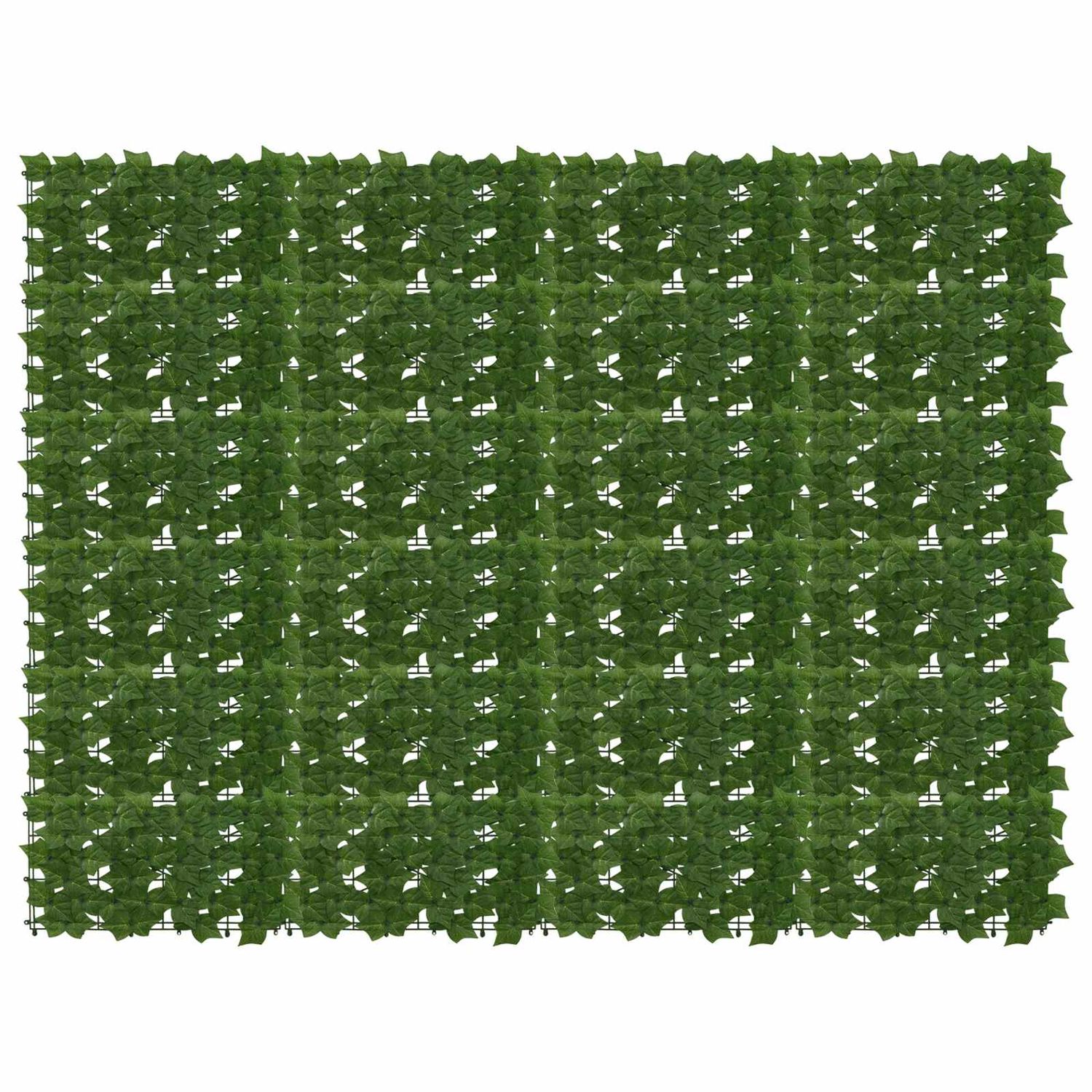 Schermo per balcone con foglie Verde 200 x 150 cm vidaXL