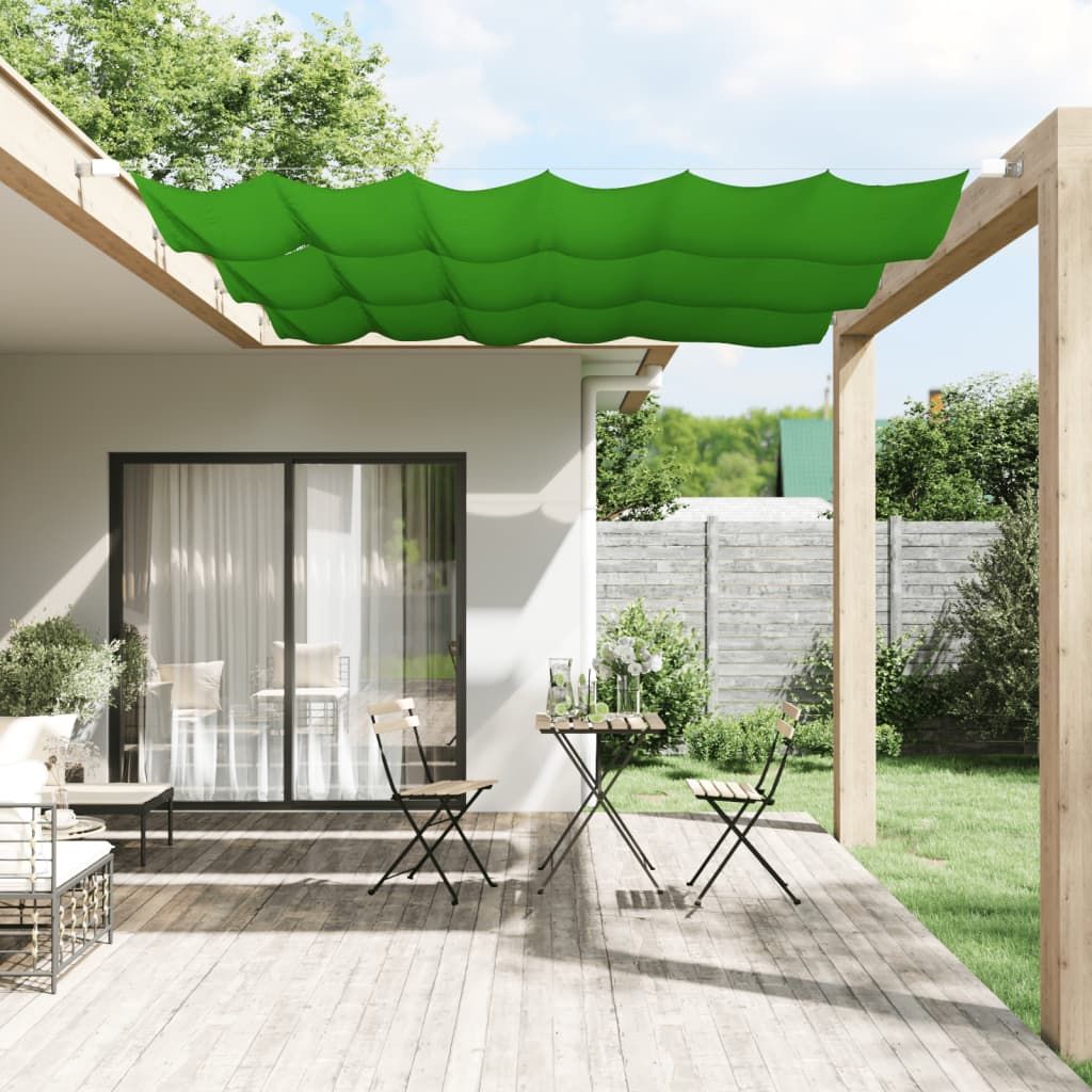 Paravento Verticale Verde Chiaro 60x270 cm in Tessuto Oxford vidaXL