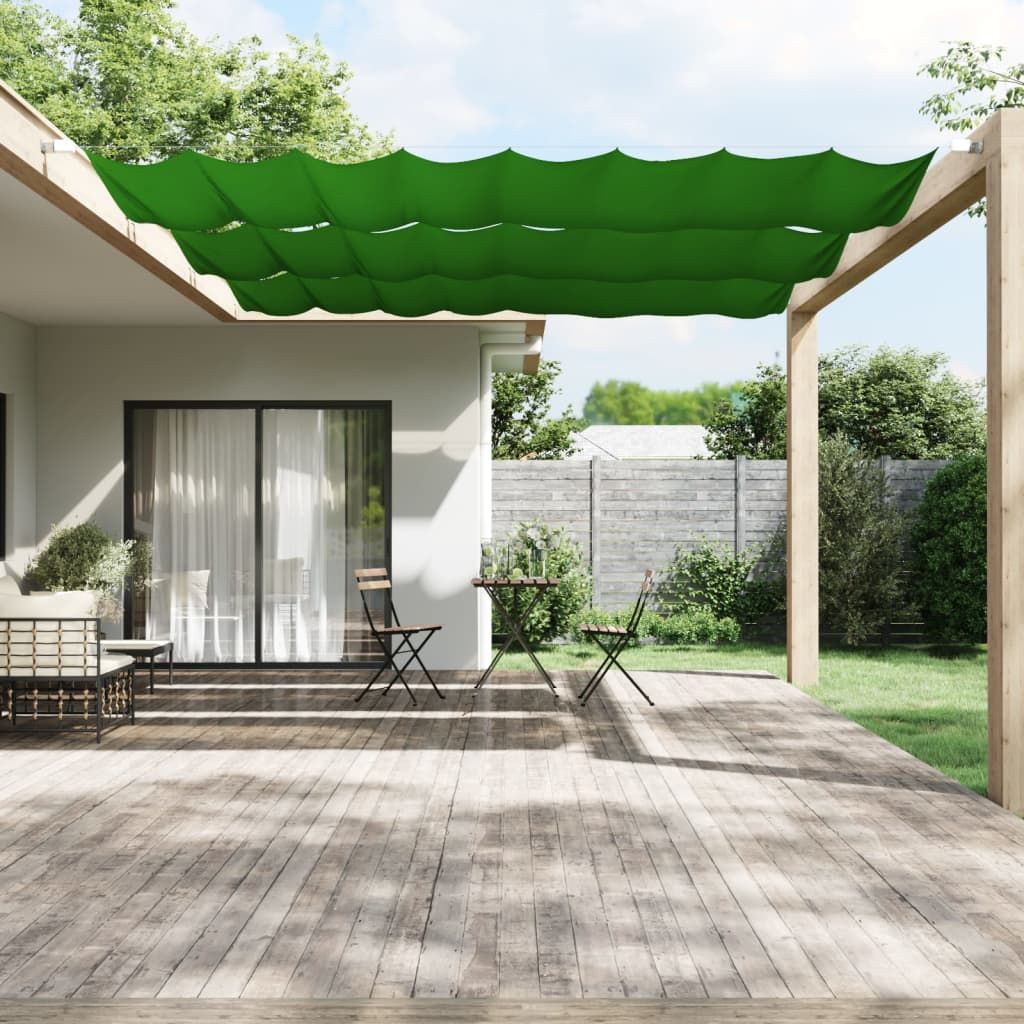 Paravento Verticale Verde Chiaro 140x360 cm in Tessuto Oxford vidaXL