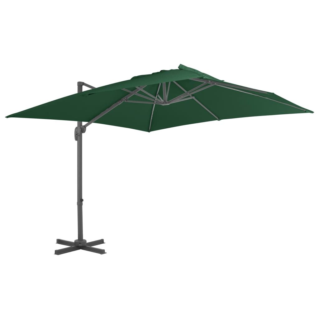 Ombrellone da Giardino con Base Portatile Antracite vidaXL