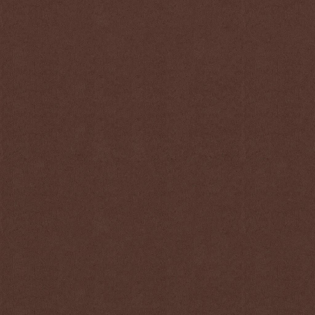 Paravento da Balcone Marrone 75x400 cm in Tessuto Oxford vidaXL