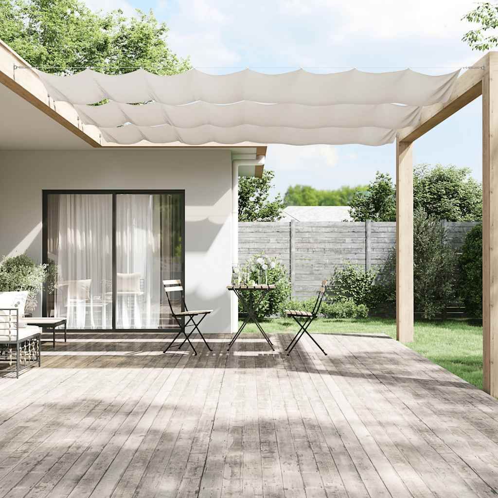 Paravento Verticale Bianco 60x800 cm Tessuto Oxford vidaXL