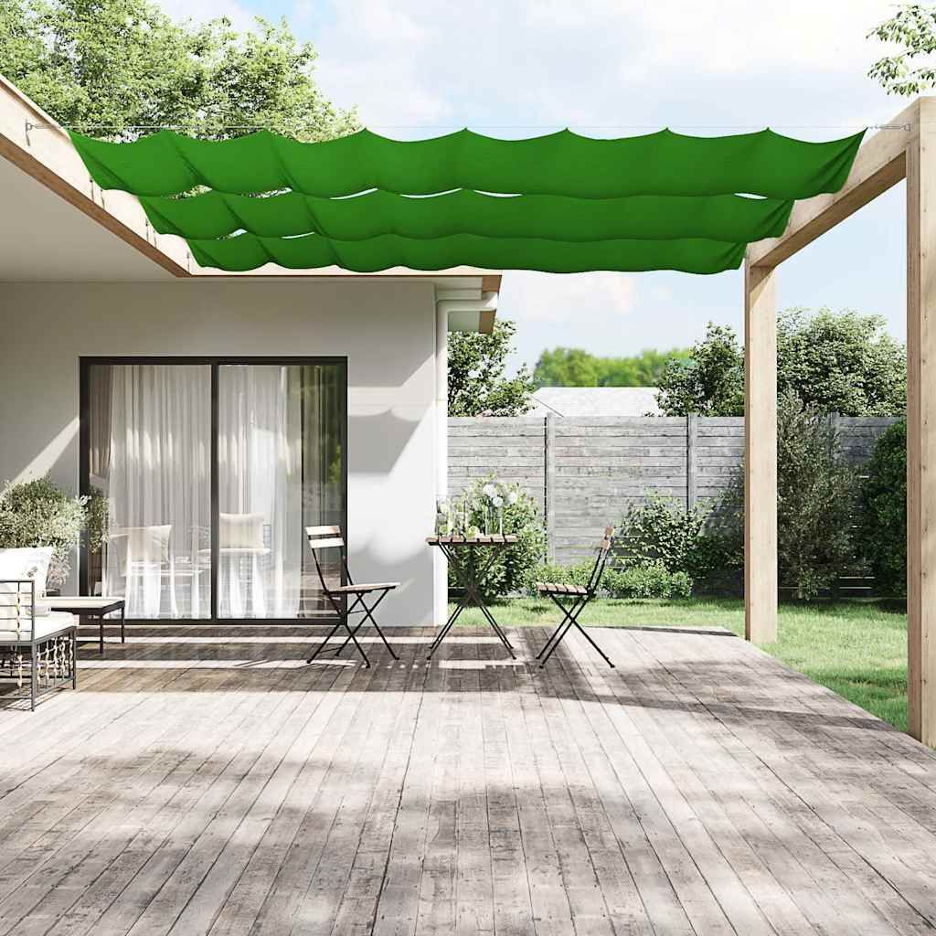 Paravento Verticale Verde Chiaro 140x800 cm in Tessuto Oxford vidaXL