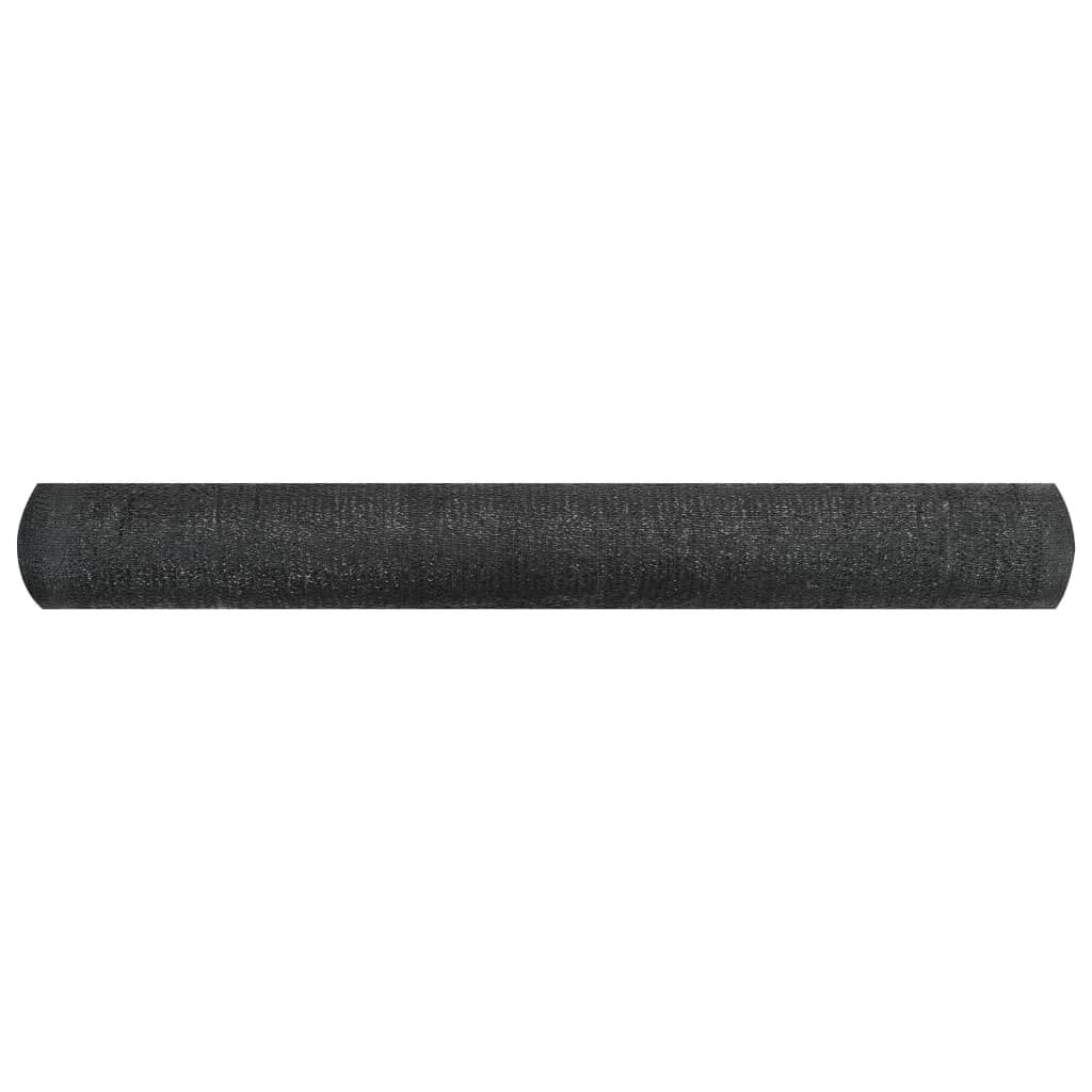 Rete per Privacy Nera 1,2x50 m in HDPE 195 g/m² vidaXL