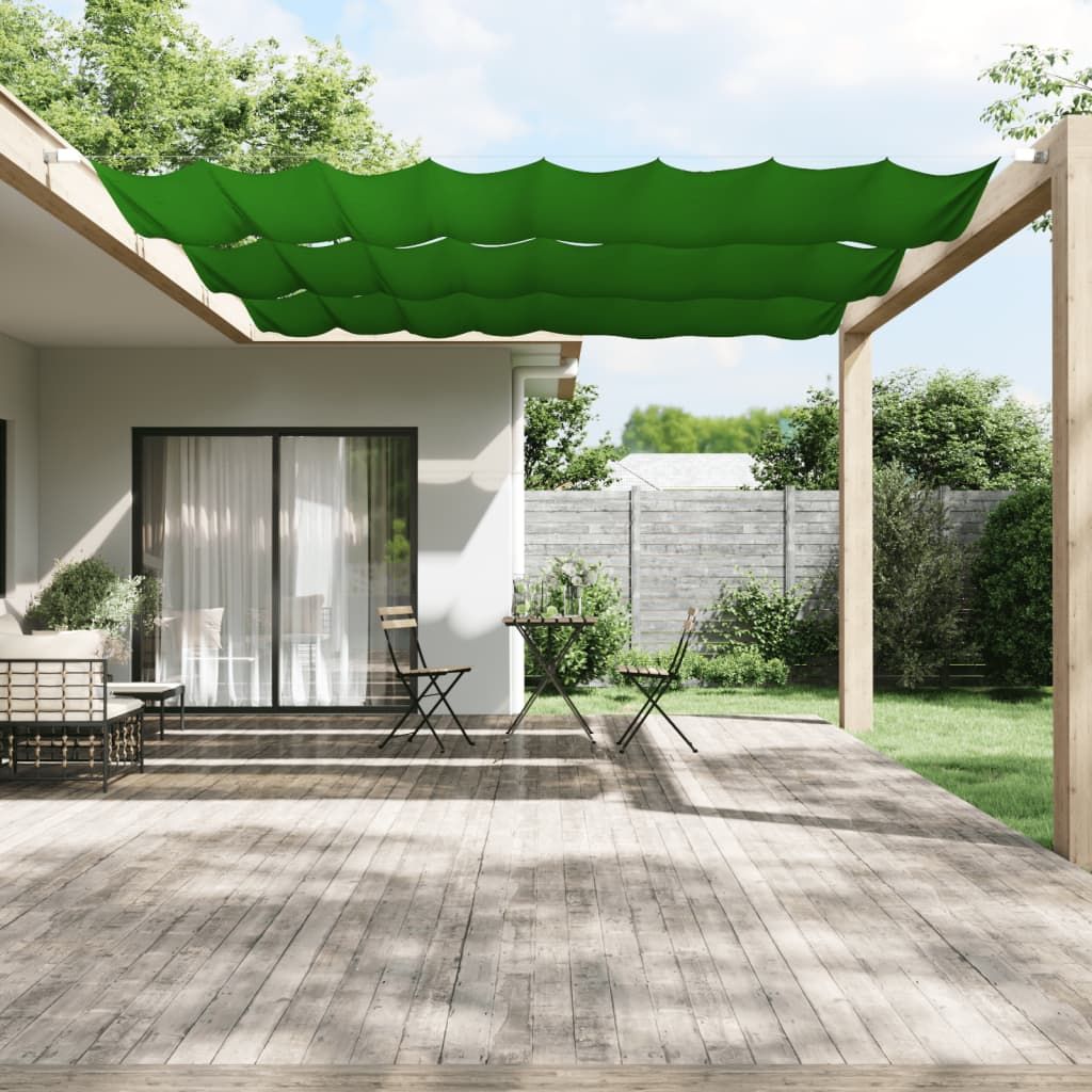 Paravento Verticale Verde Chiaro 140x420 cm in Tessuto Oxford vidaXL