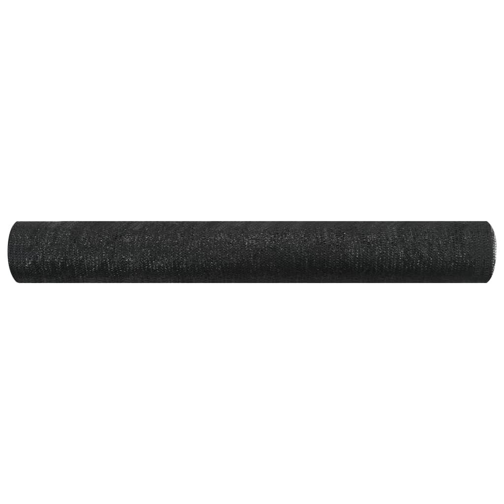 Rete per Privacy Nera 1,2x10 m in HDPE 75 g/m² vidaXL