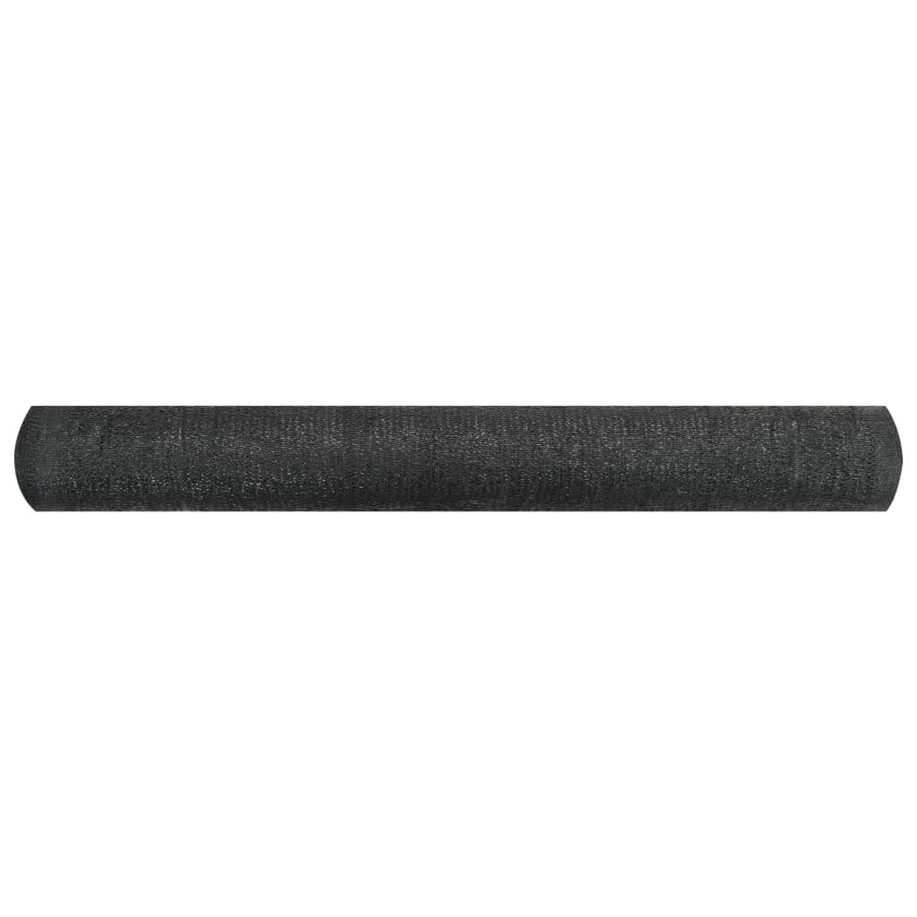 Rete per Privacy Nera 1,5x25 m in HDPE 195 g/m² vidaXL