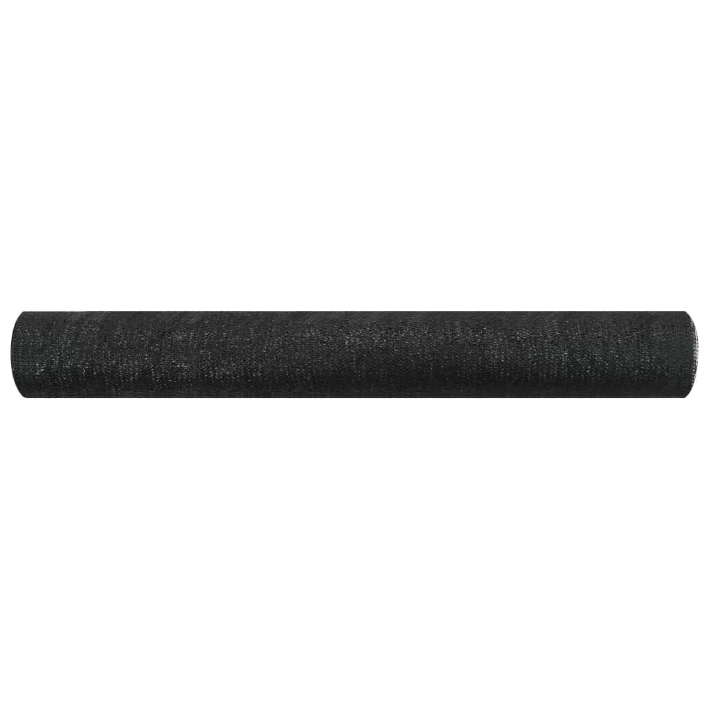Rete per Privacy Nera 2x10 m in HDPE 75 g/m² vidaXL