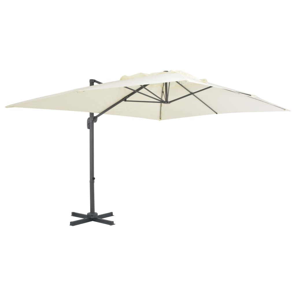 Ombrellone da Giardino con Base Portatile Sabbia vidaXL