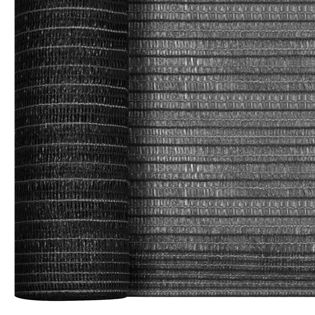 Rete per Privacy Antracite 1,5x25 m in HDPE 195 g/m² vidaXL