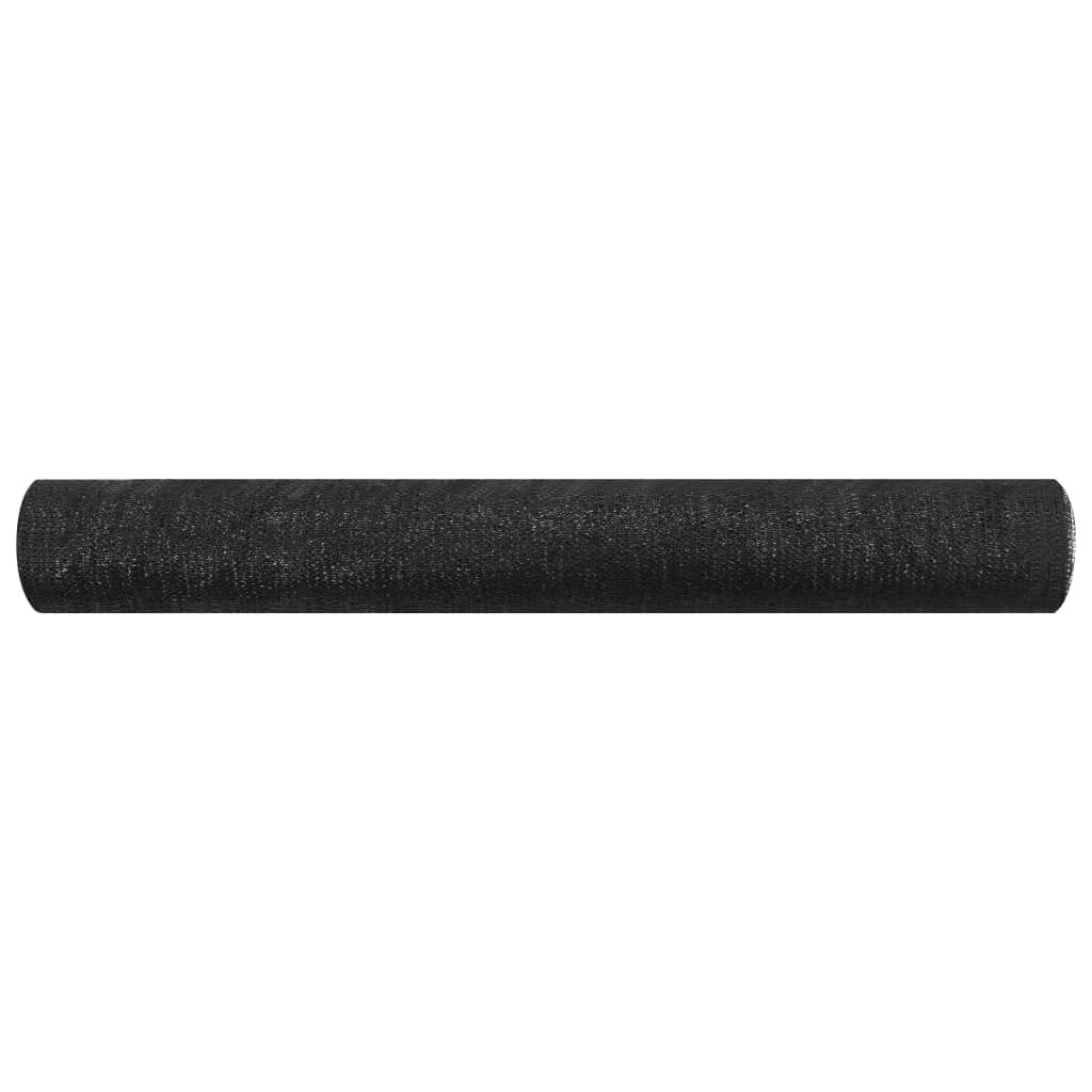 Rete per Privacy Nera 2x50 m in HDPE 75 g/m² vidaXL