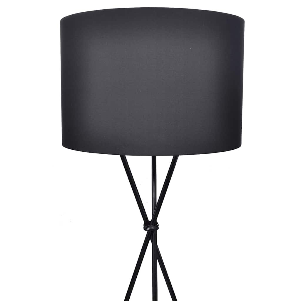 Lampada da Pavimento con Supporto Nero 139 cm vidaXL