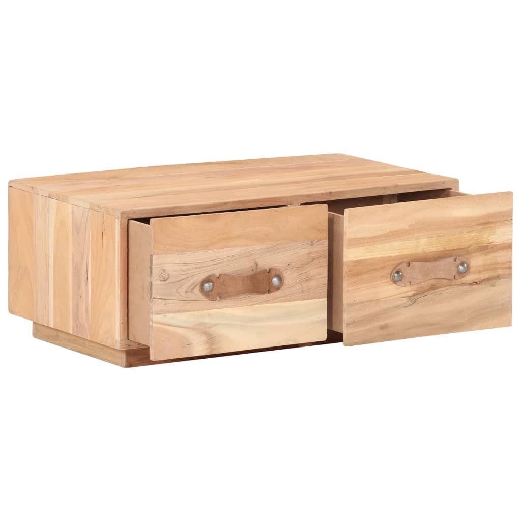 Tavolino da Salotto 90x50x35 cm in Legno Massello di Recupero vidaXL