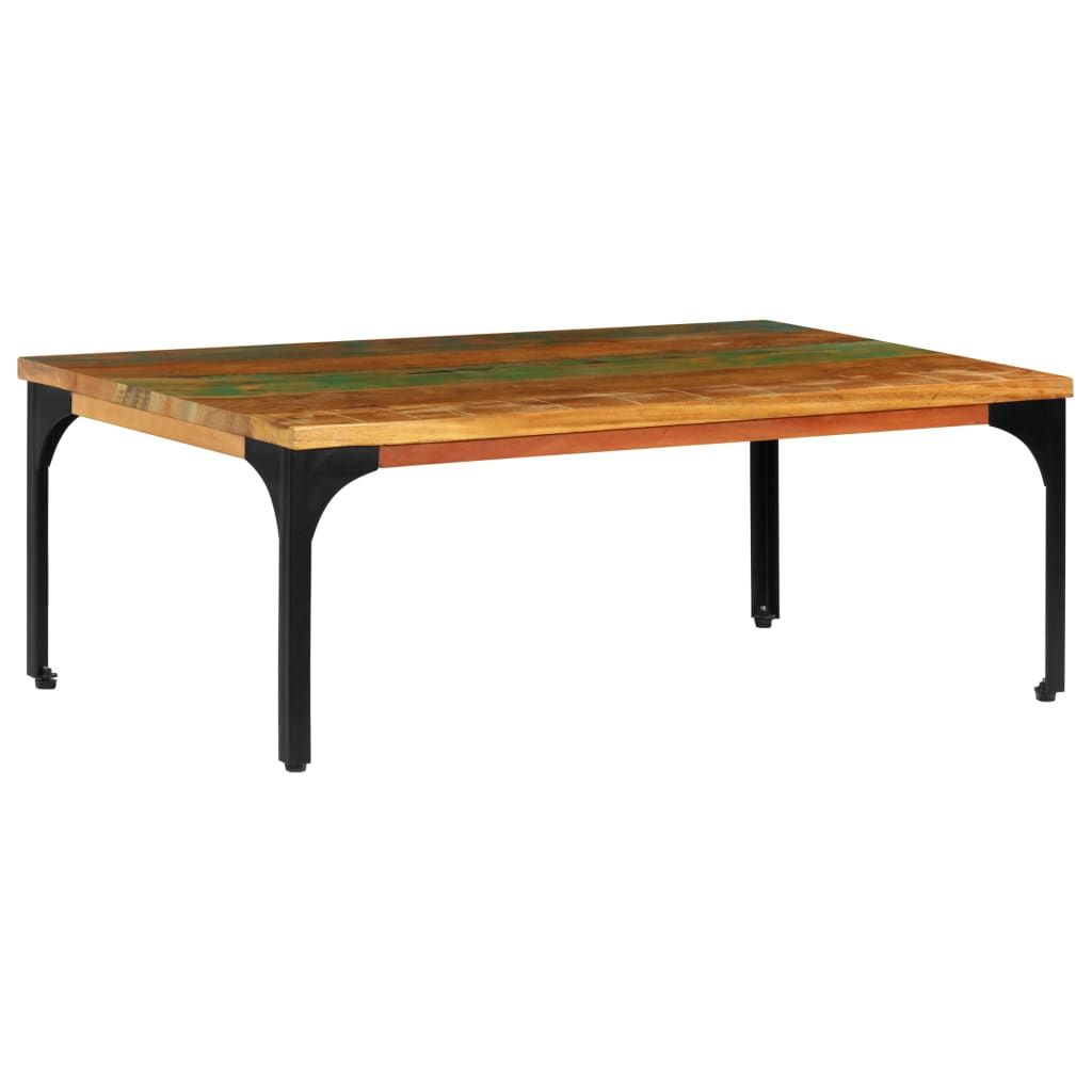 Tavolino da Salotto 100x60x35 cm Legno Massello di Recupero vidaXL