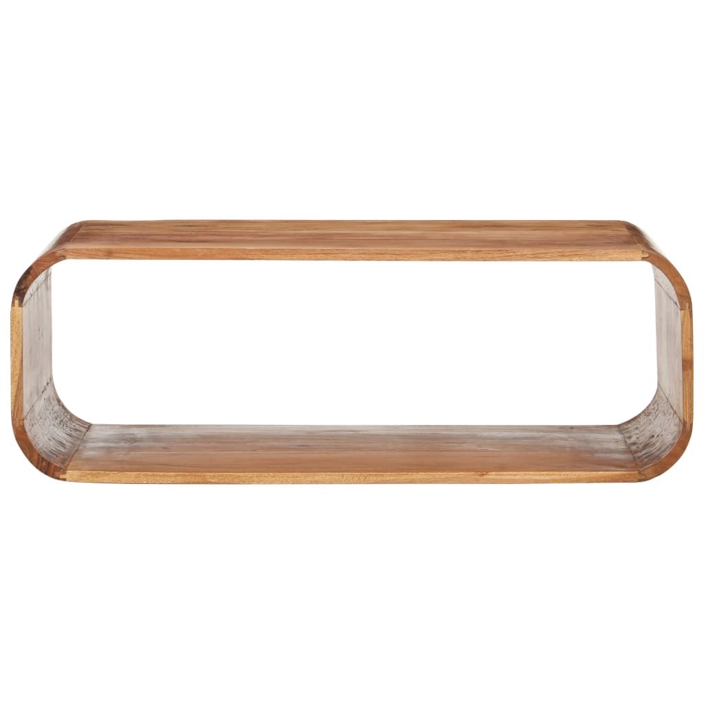 Tavolino da Salotto 90x50x30 cm in Legno Massello d'Acacia vidaXL