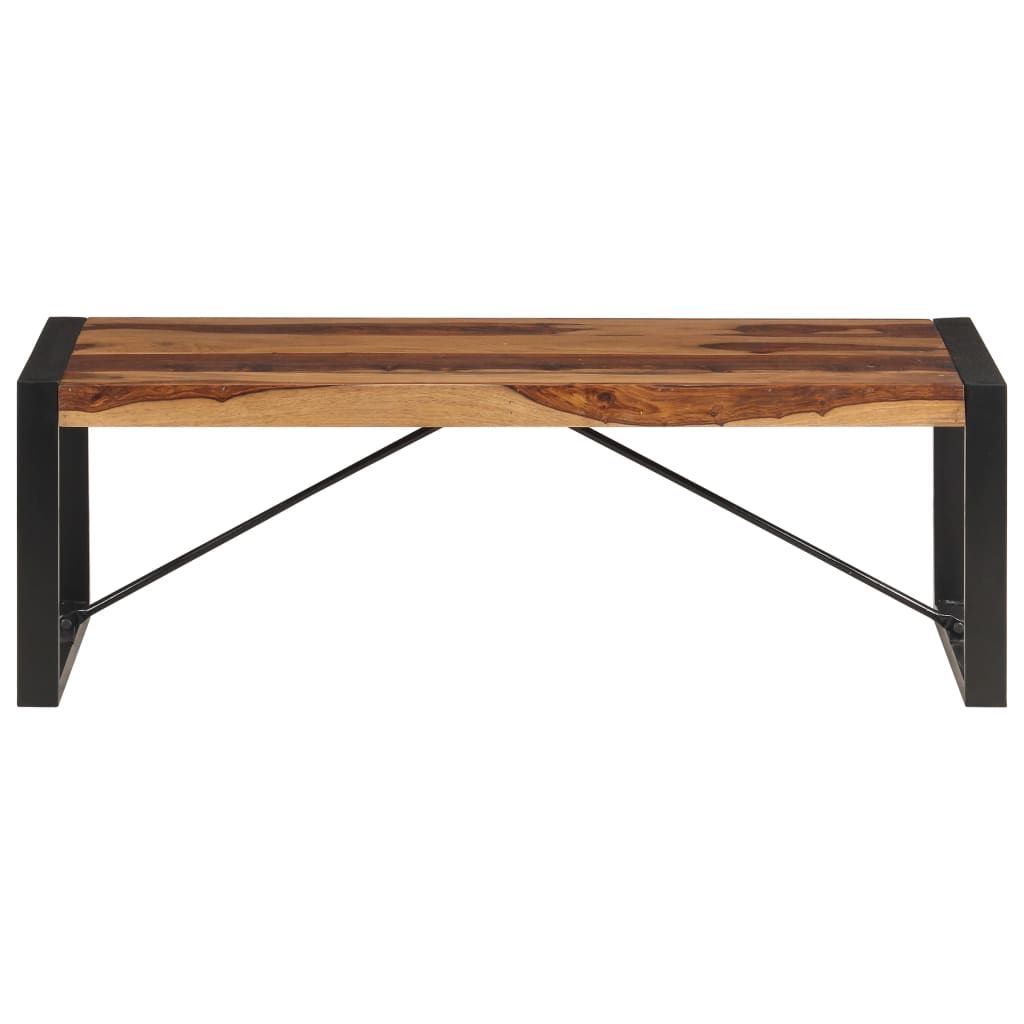 Tavolino da Salotto 120x60x40 cm in Legno Massello di Acacia vidaXL