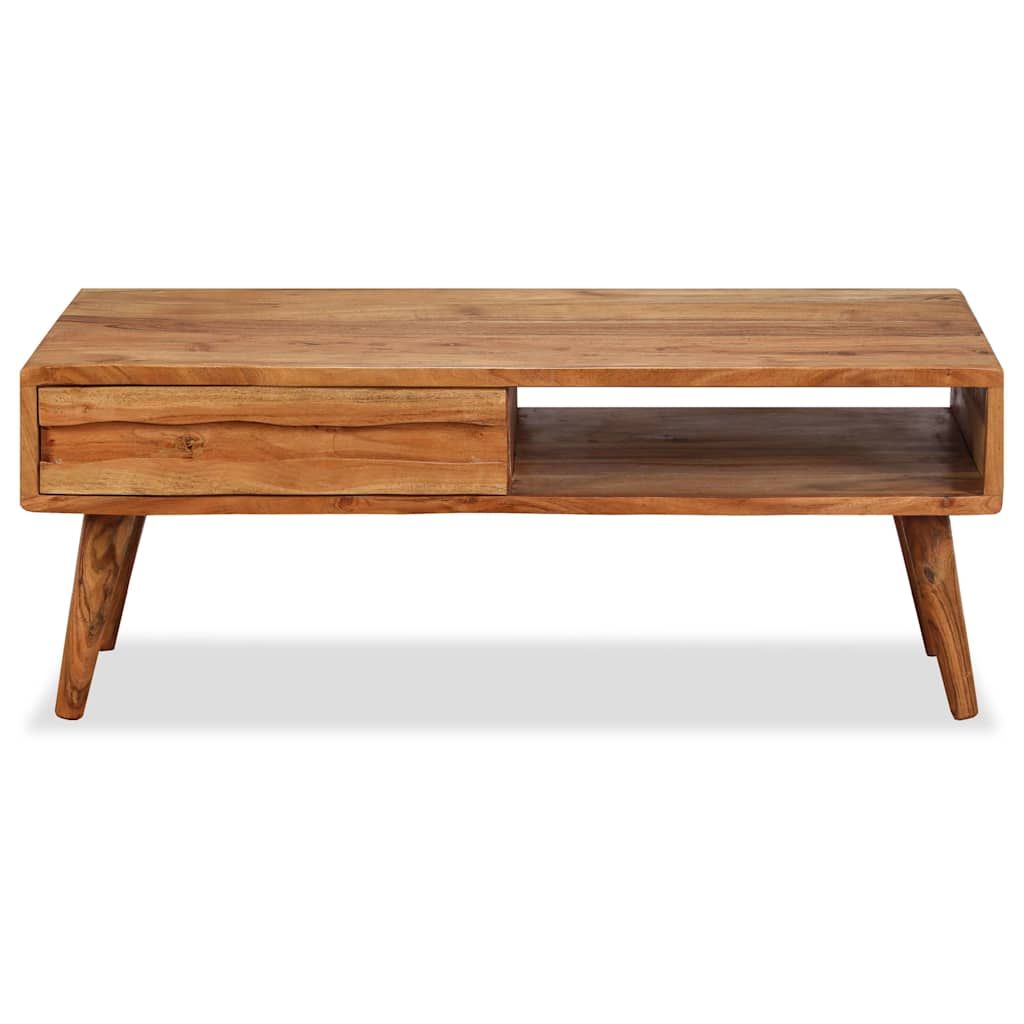 Tavolino da Caffè Massello con Cassetto Intagliato 100x50x40 cm vidaXL