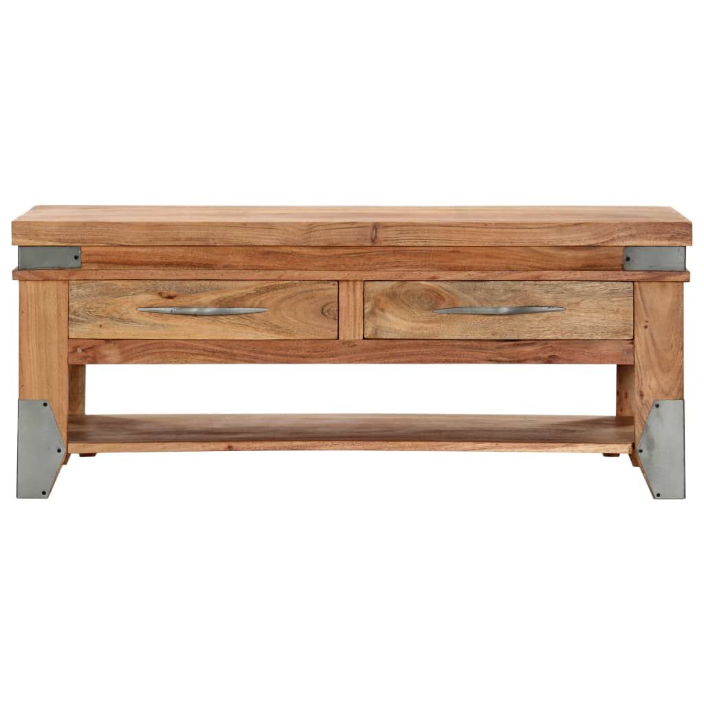 Tavolino da Caffè 110x52x45 cm in Legno Massello di Acacia vidaXL