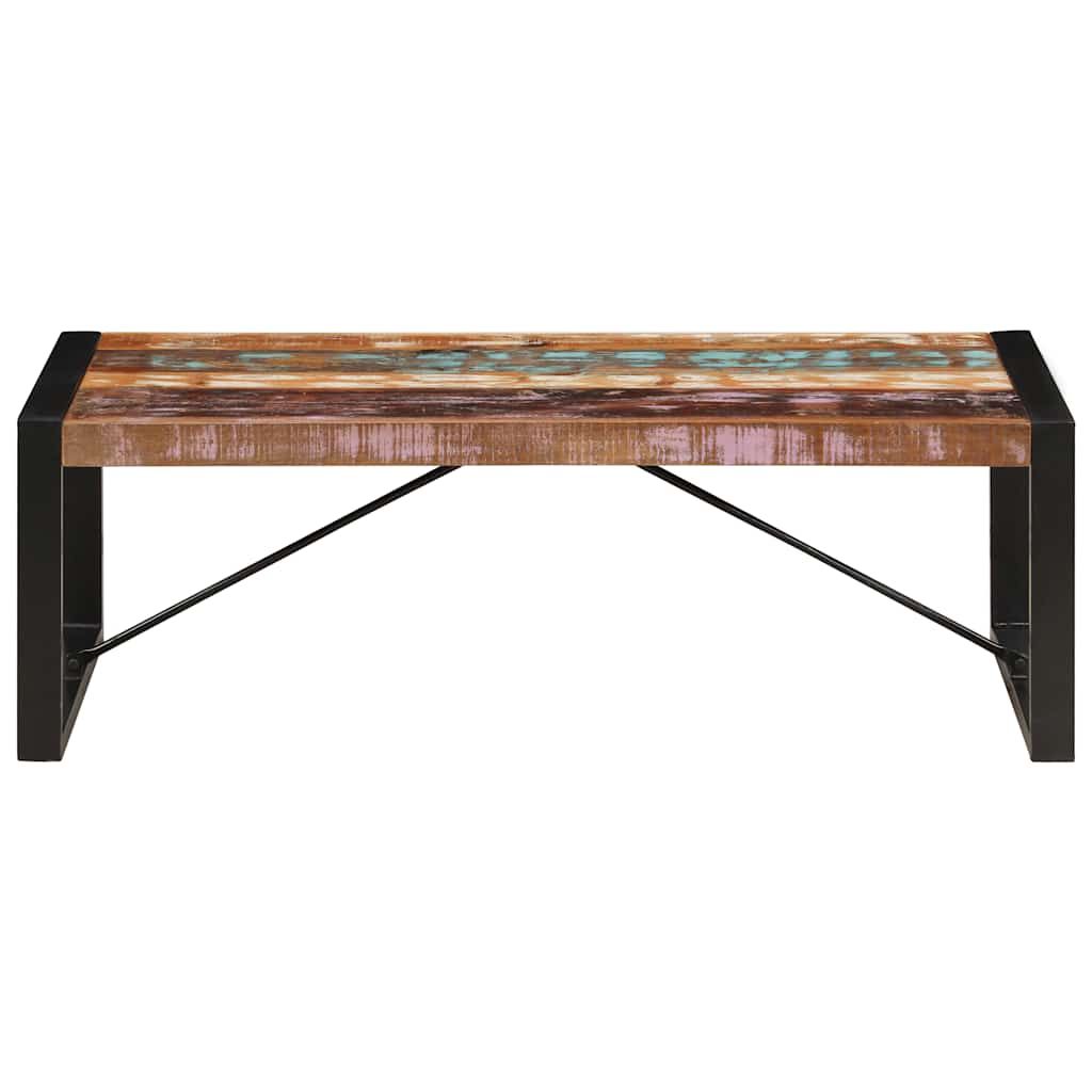 Tavolino da Salotto in Legno Massello di Recupero 120x60x40 cm vidaXL