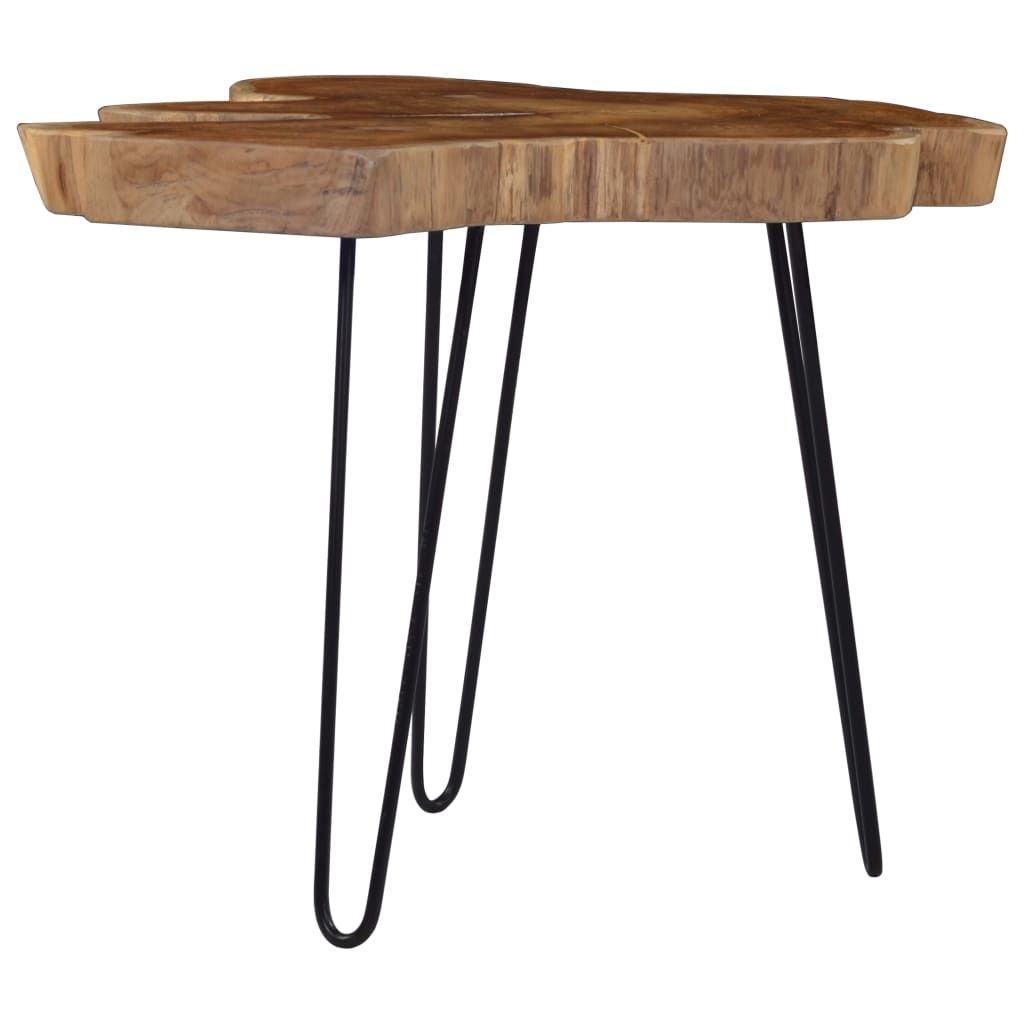 Tavolino da Salotto (60-70)x45 cm in Legno di Teak vidaXL