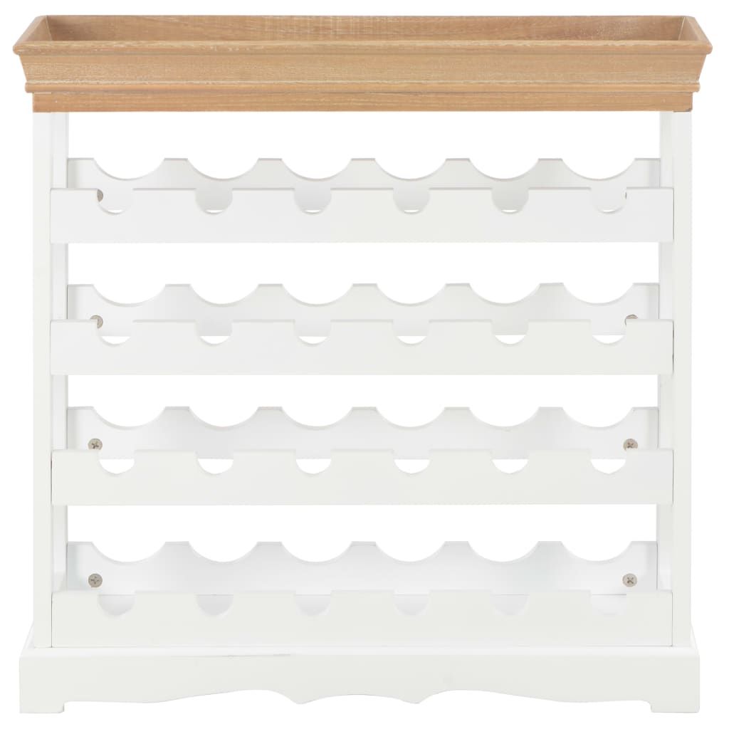 Mobile Portavini Bianco 70x22,5x70,5 cm in MDF vidaXL