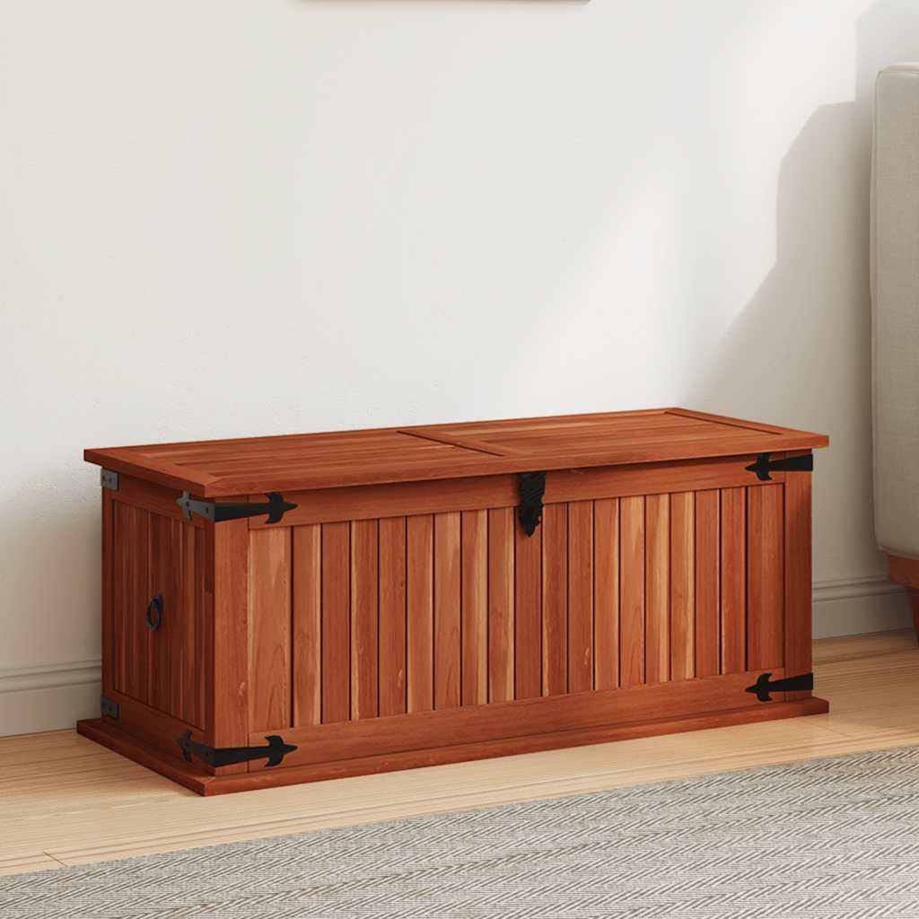 Cassapanca 79x34x32 cm in Legno Massello di Acacia vidaXL