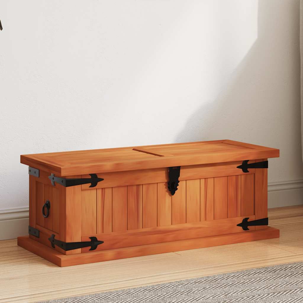 Cassapanca 60x25x22 cm in Legno Massello di Acacia vidaXL