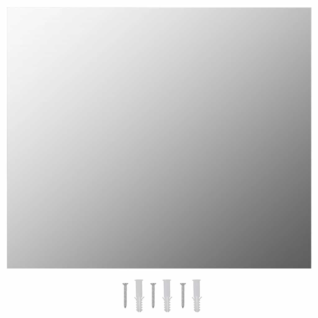 Specchio Senza Cornice 70x50 cm in Vetro vidaXL