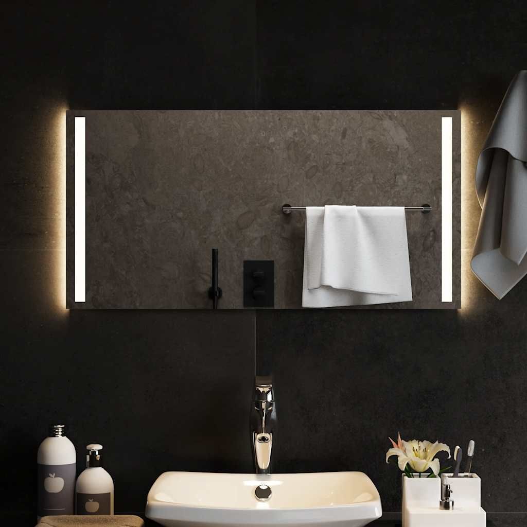 Specchio da Bagno con Luci LED 80x40 cm vidaXL