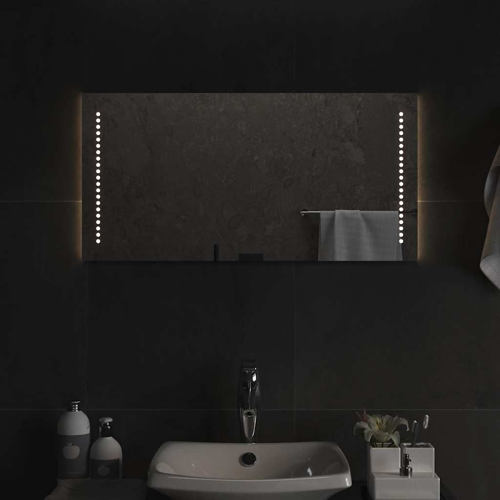 Specchio da Bagno con Luci LED 80x40 cm vidaXL