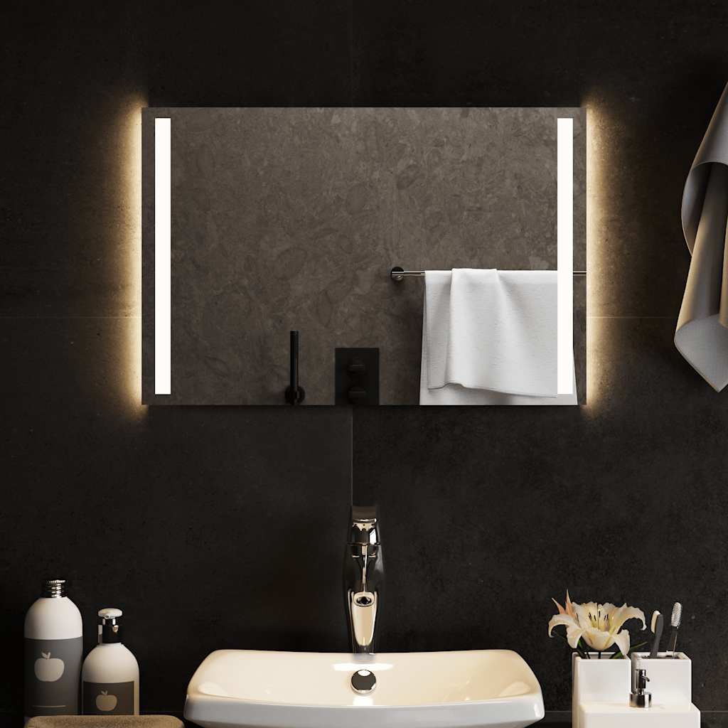 Specchio da Bagno con Luci LED 60x40 cm vidaXL