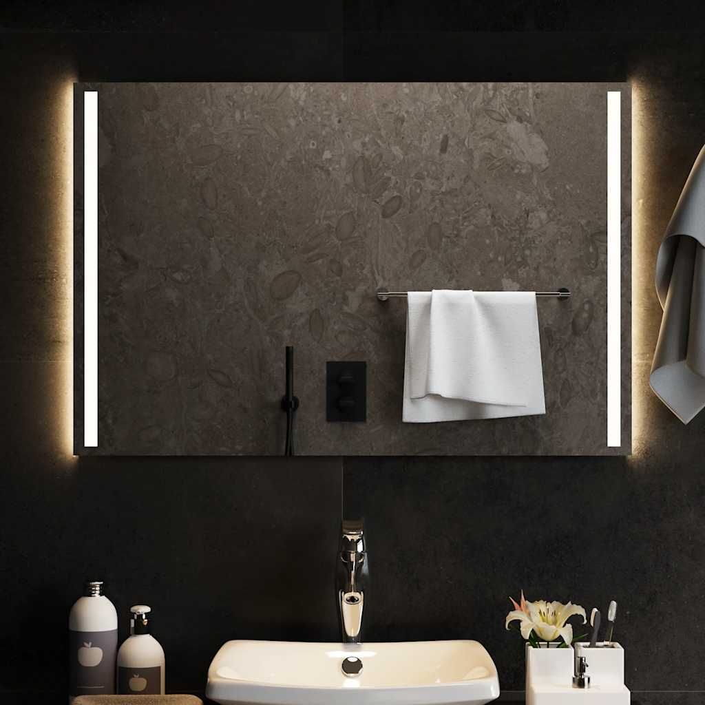 Specchio da Bagno con Luci LED 90x60 cm vidaXL