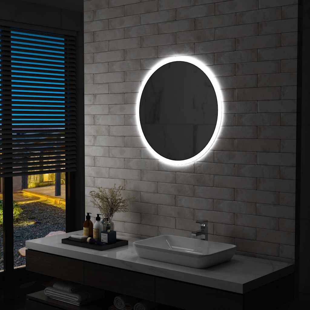 Specchio a LED per Bagno 70 cm vidaXL