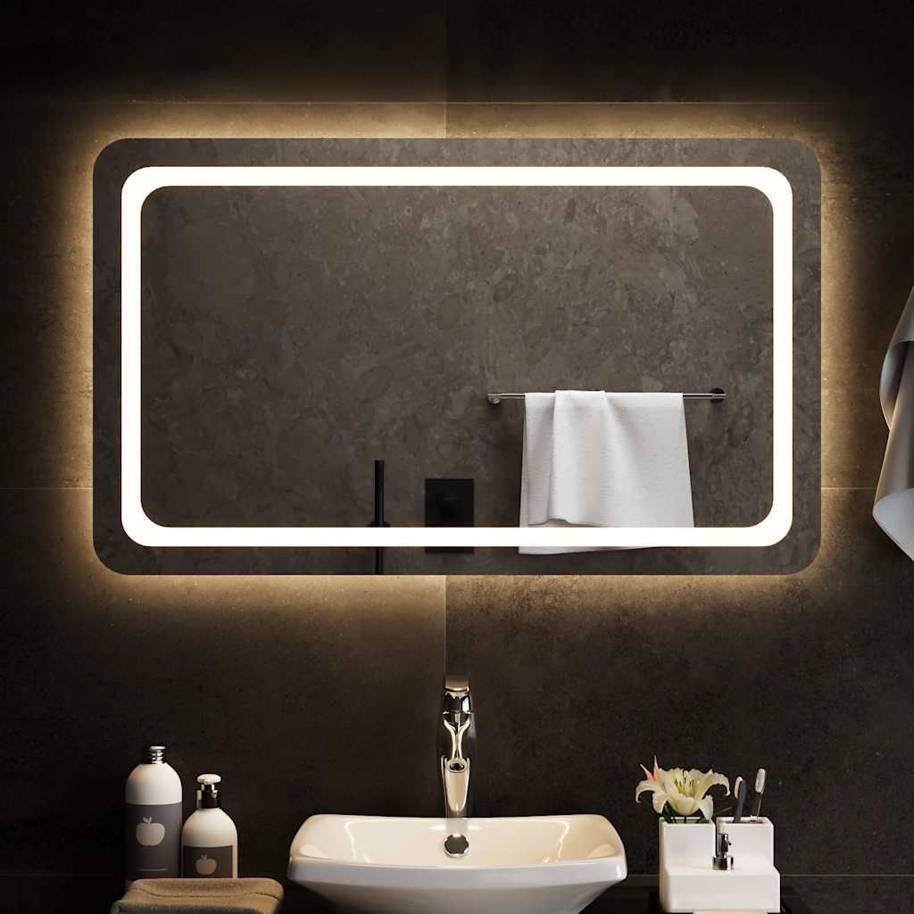 Specchio da Bagno con Luci LED 100x60 cm vidaXL