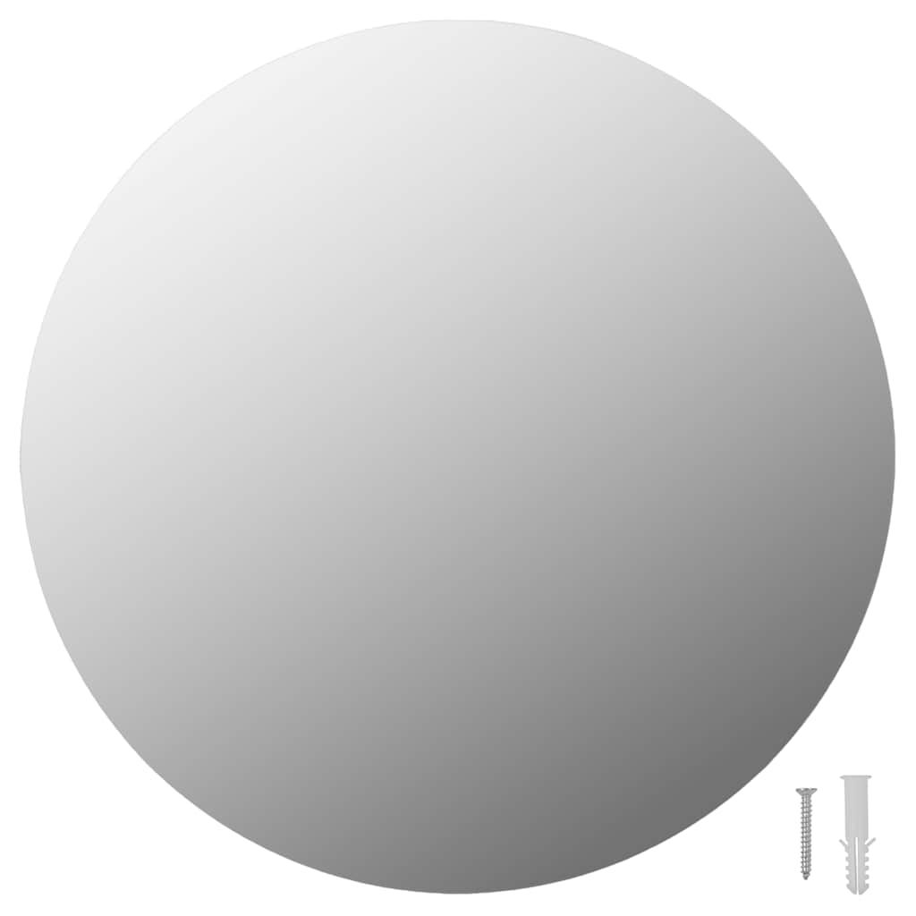 Specchi da Parete 2 pz 40 cm in Vetro Circolari vidaXL