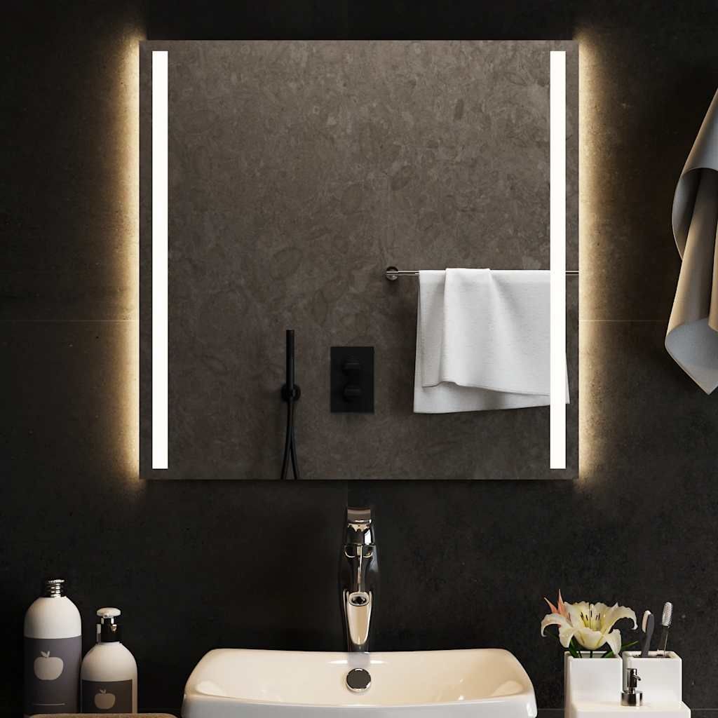 Specchio da Bagno con Luci LED 60x60 cm vidaXL