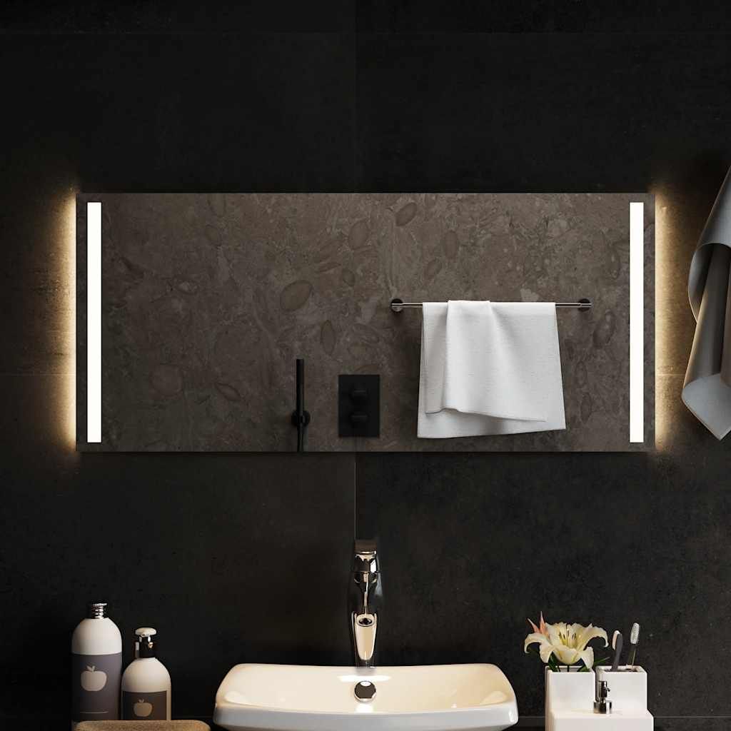 Specchio da Bagno con Luci LED 90x40 cm vidaXL
