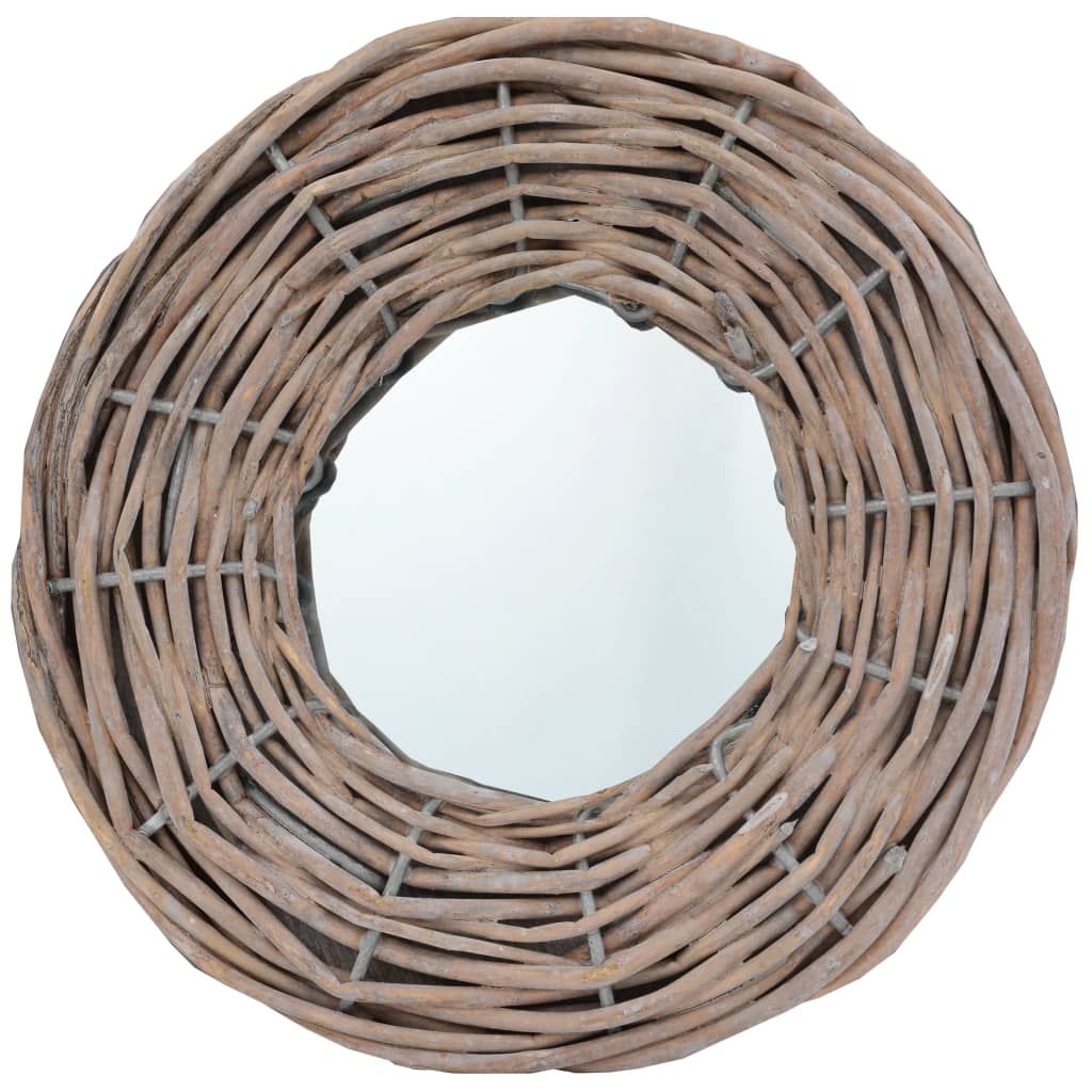 Specchi 3 pz 15 cm in Vimini vidaXL