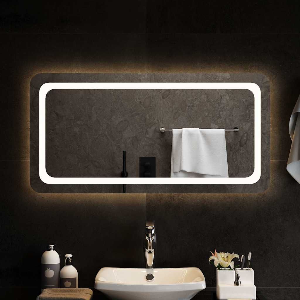 Specchio da Bagno con Luci LED 100x50 cm vidaXL