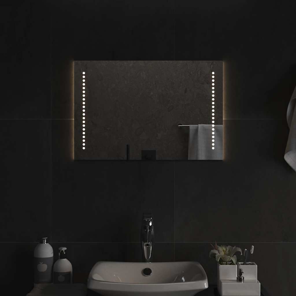 Specchio da Bagno con Luci LED 60x40 cm vidaXL