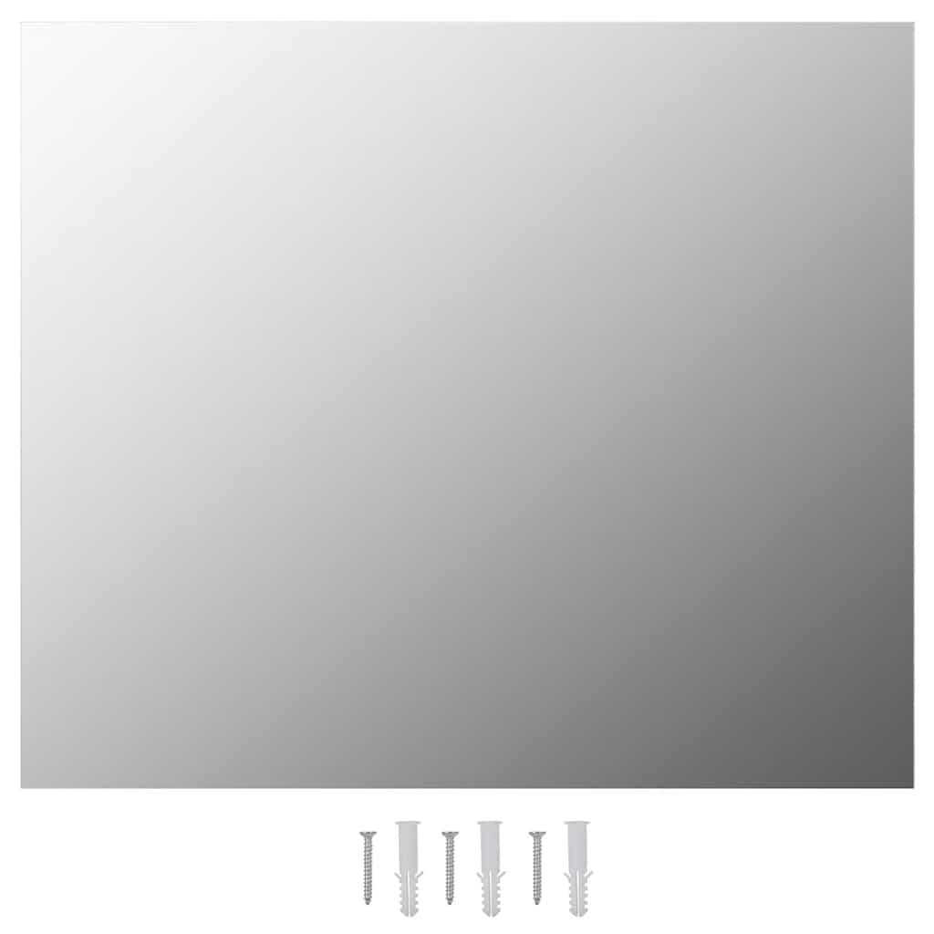 Specchio Senza Cornice 80x60 cm in Vetro vidaXL