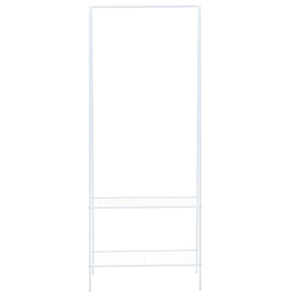 Appendiabiti 59x35x150 cm Bianco vidaXL