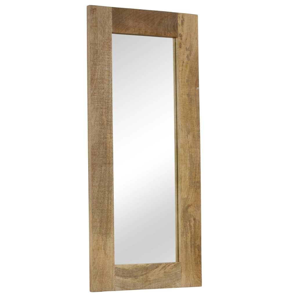 Specchio in Legno Massello di Mango 50x110 cm vidaXL
