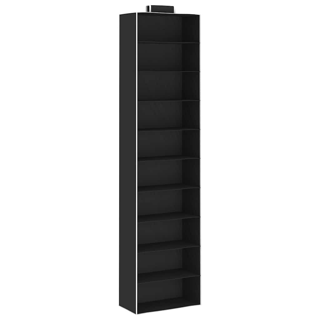 Organizer per Armadio da Appendere 2 pz con 10 Ripiani Tessuto vidaXL