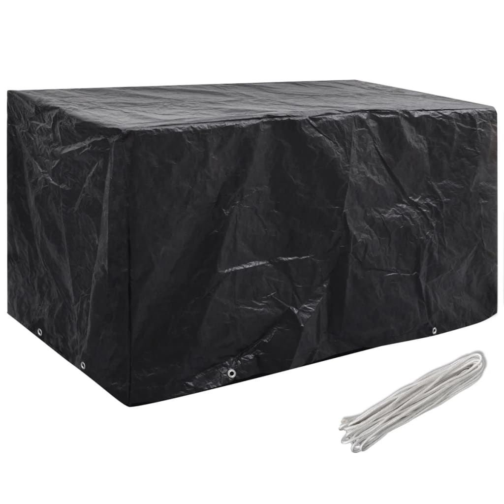 Coperture Arredi Giardino 2 pz 8 Occhielli 180x70x90 cm vidaXL