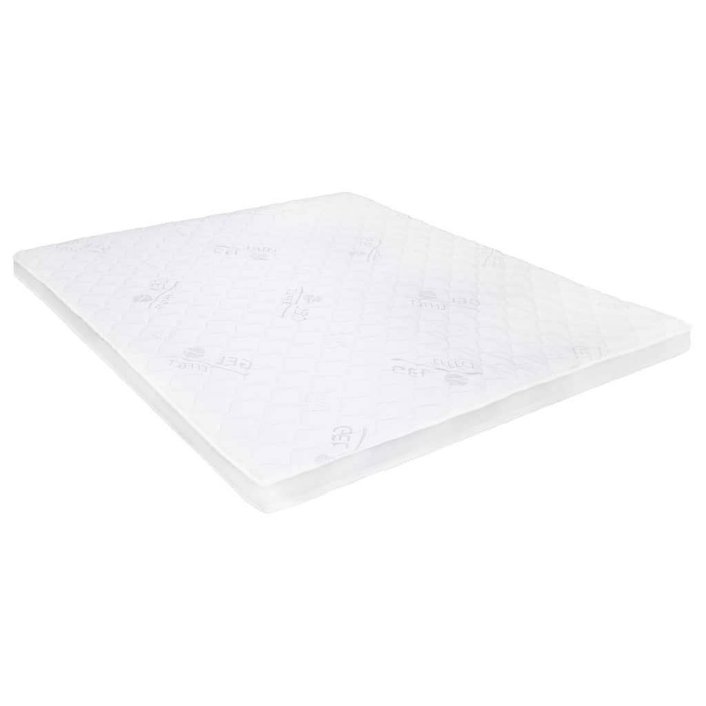 Coprimaterasso 180x200 cm in Schiuma di Gel 7 cm vidaXL